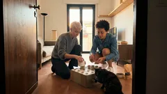 Gioco fai-da-te per gatti con rotoli di cartone: stimola la caccia e riduce la noia